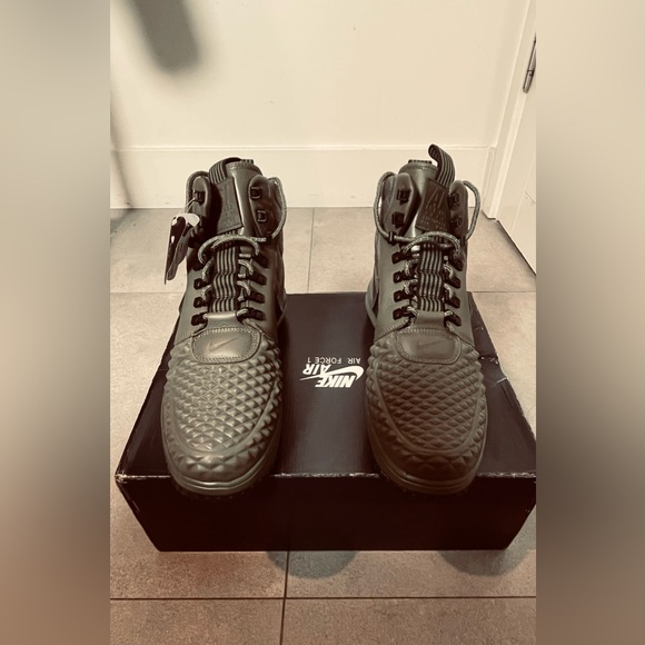 Nike Air Force 1 - Duck Boots - Size 13 US - Camo Green - Snakeskin - Gorpcore - Picture 3 of 9